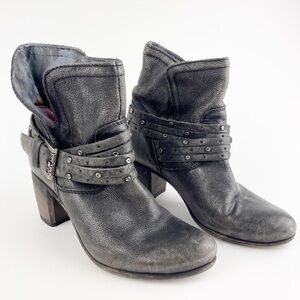 Felmini Moto Boot Dusty Black Size 38